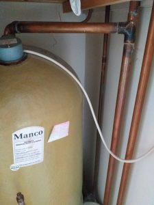 Fitting a SP2B to copper pipe