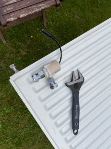 V2 Radiator Booster Ready to be Fitted in place of the TMV